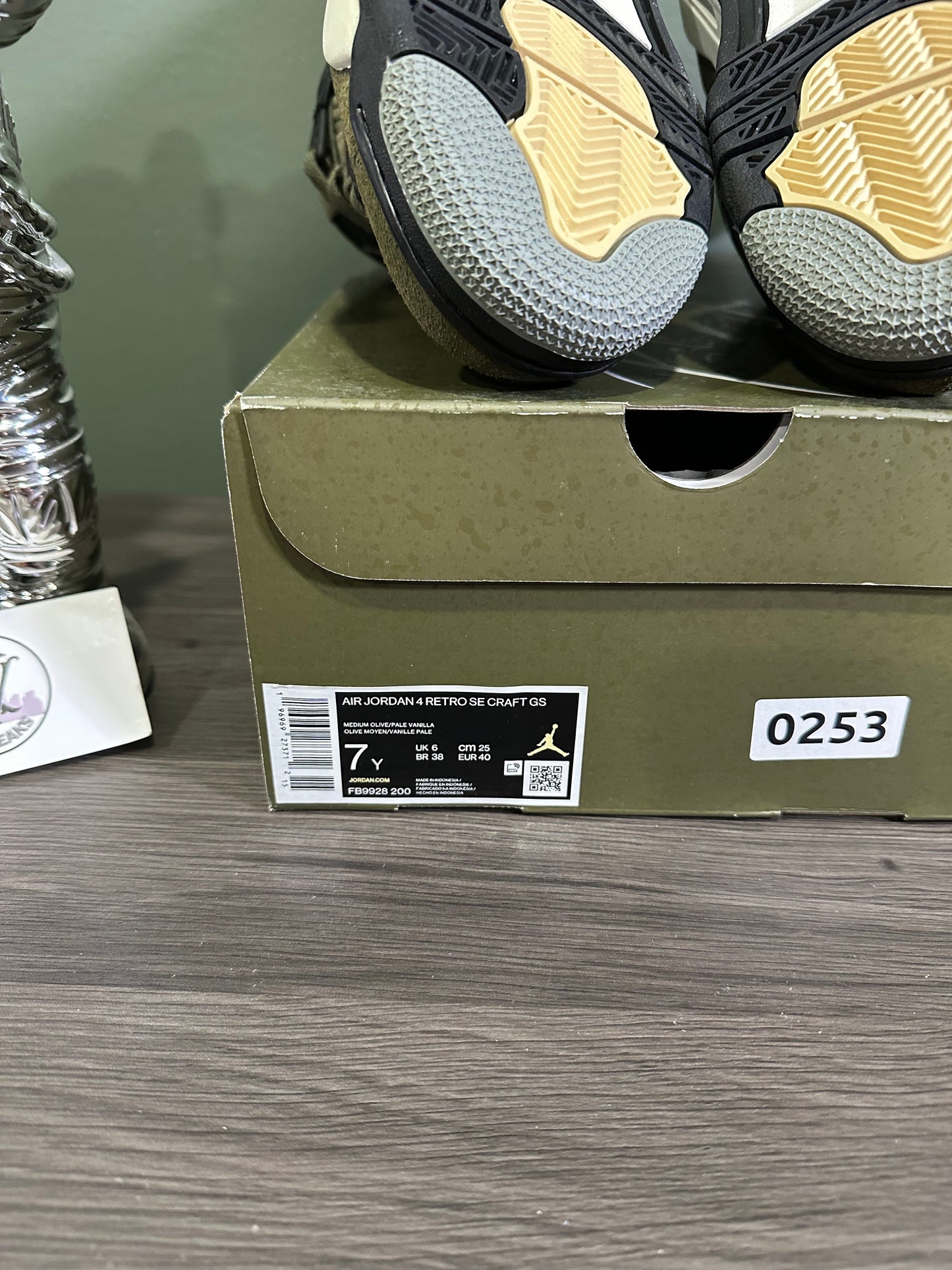 Jordan 4 Craft Medium Olive (GS)