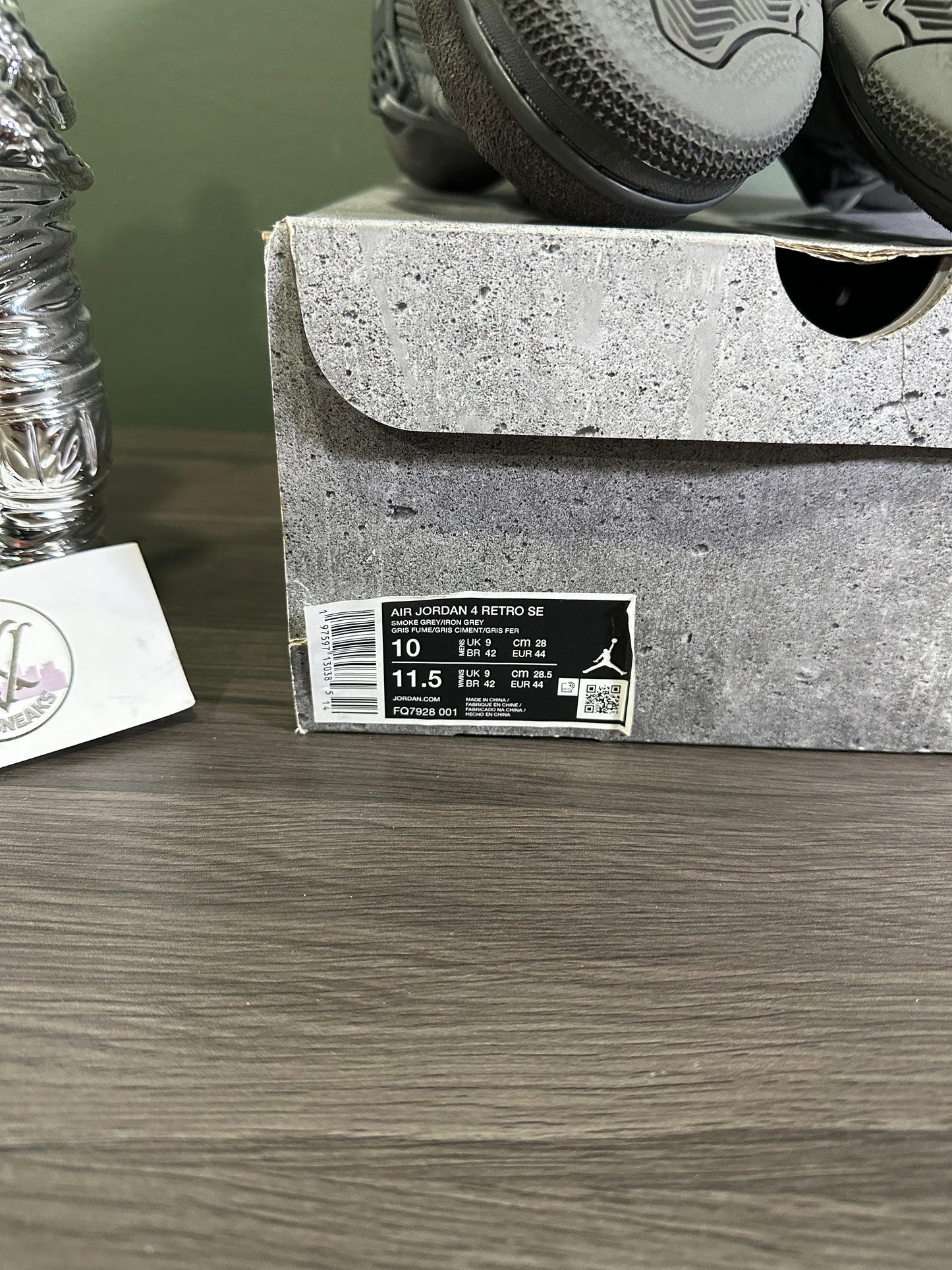 Jordan 4 Wet Cement