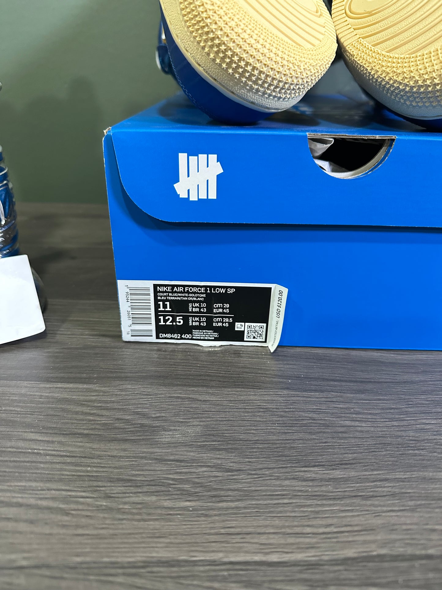 Air Force 1 Undefeated Blue Yellow