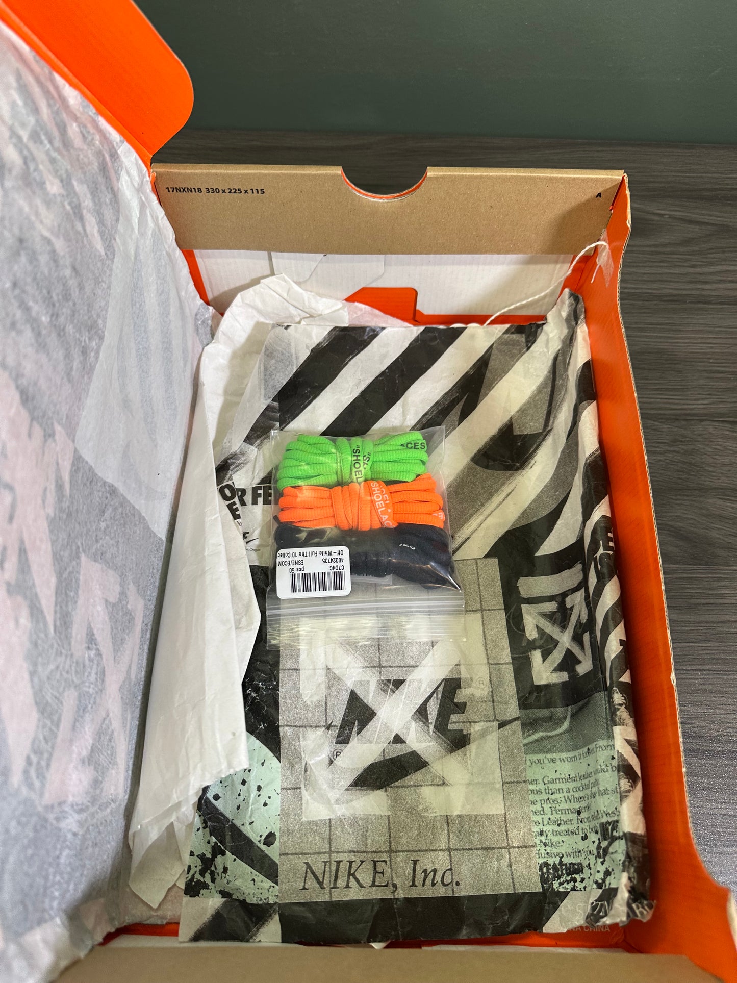 Air Vapormax Off-White The Ten