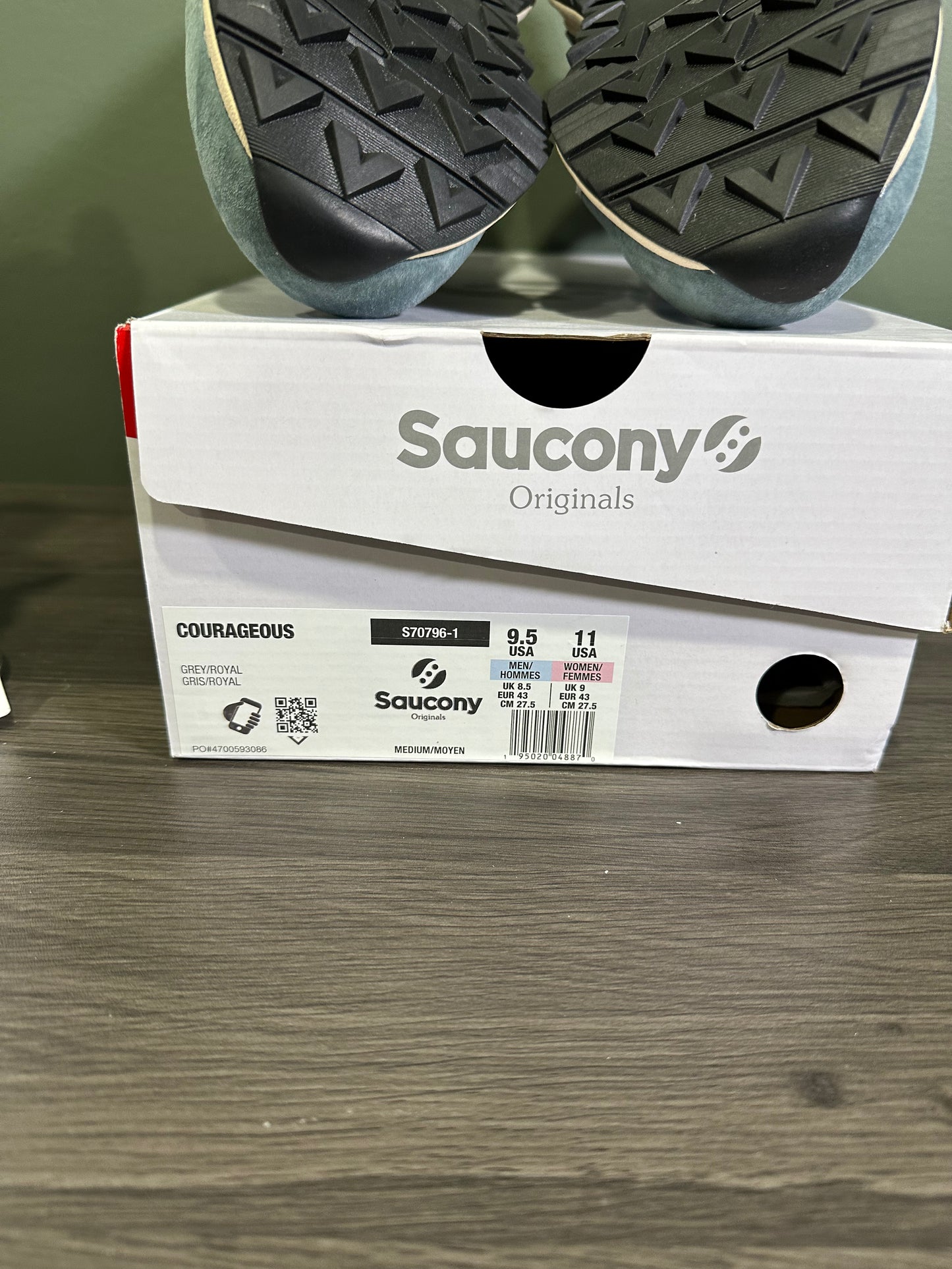 Saucony OG Courageous Grey Royal