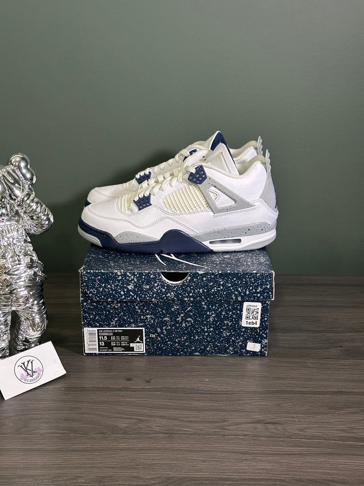 Jordan 4 Retro Midnight Navy