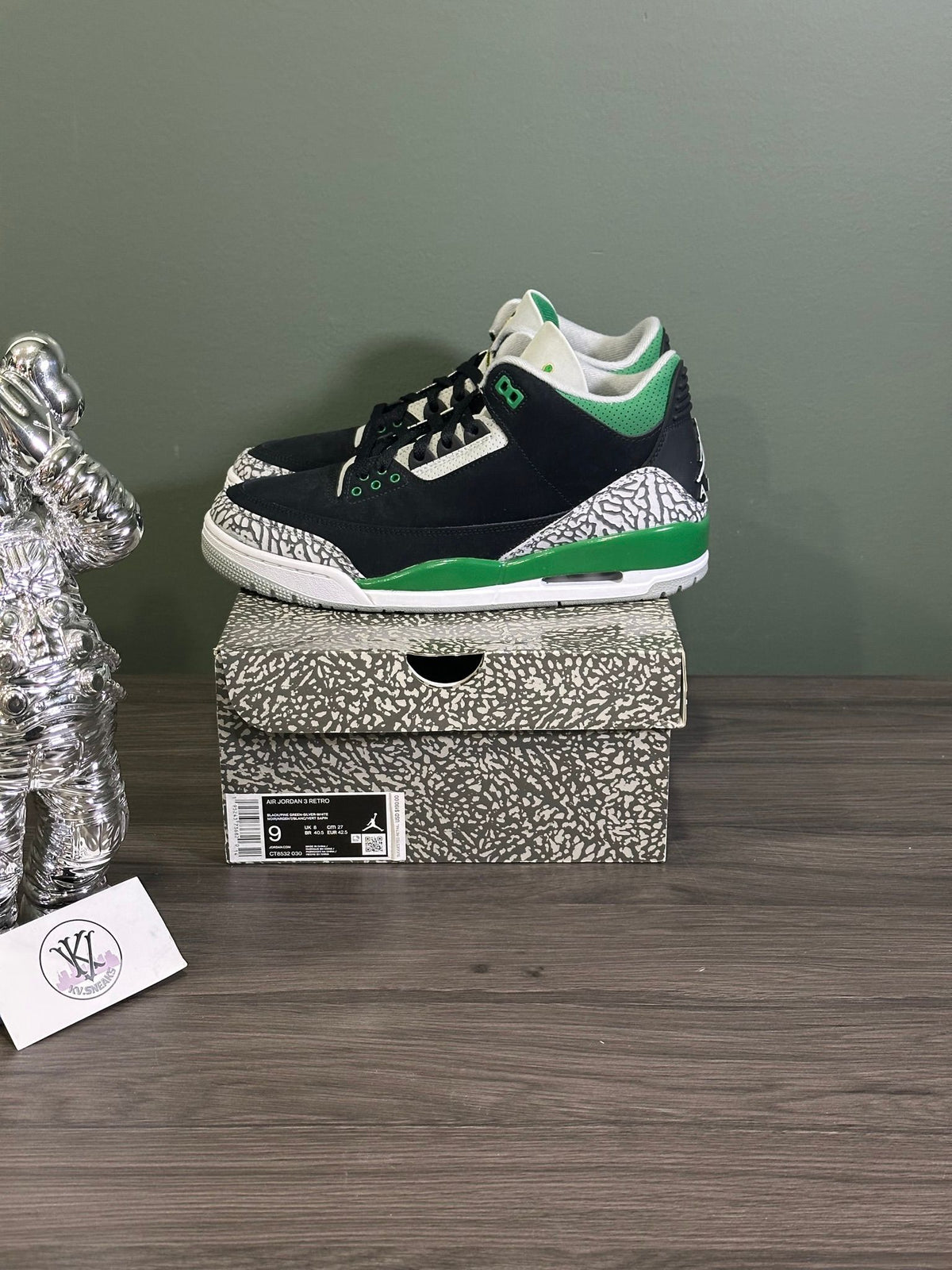 Jordan 3 Retro Pine Green