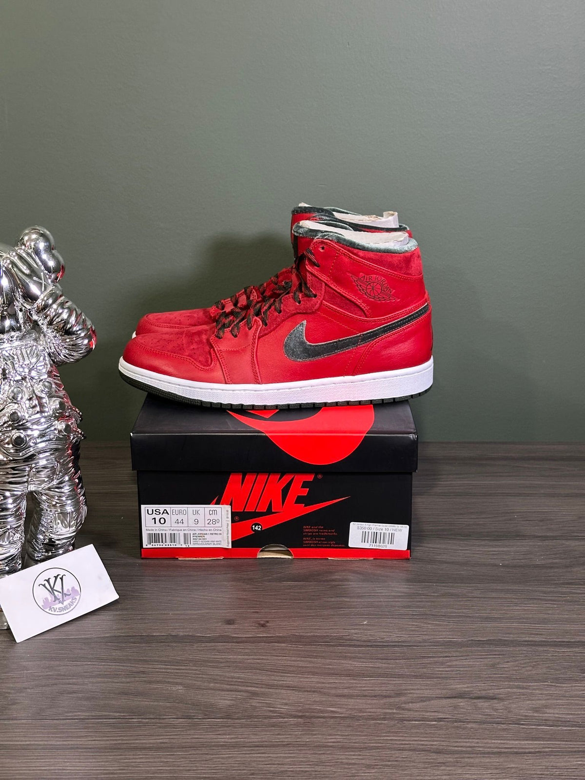 JORDAN 1 PREMIER RED GUCCI 2013