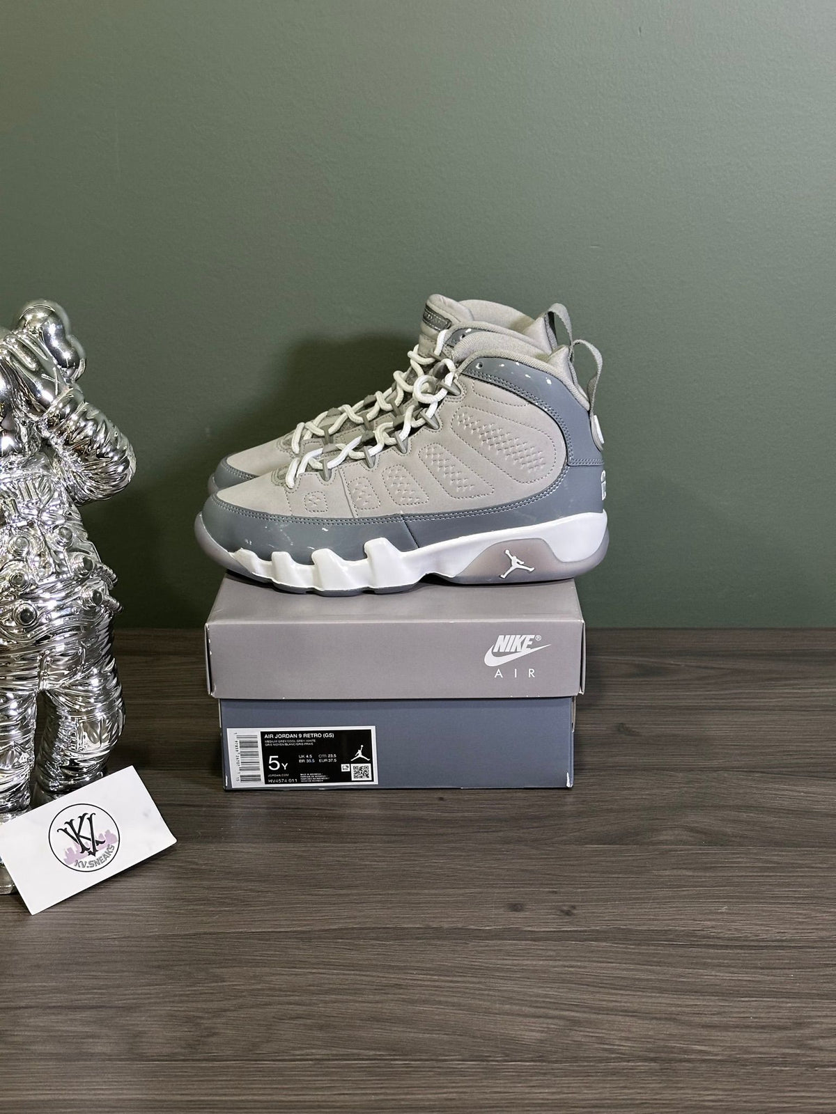 Jordan 9 Retro Cool Grey (2025) (GS)