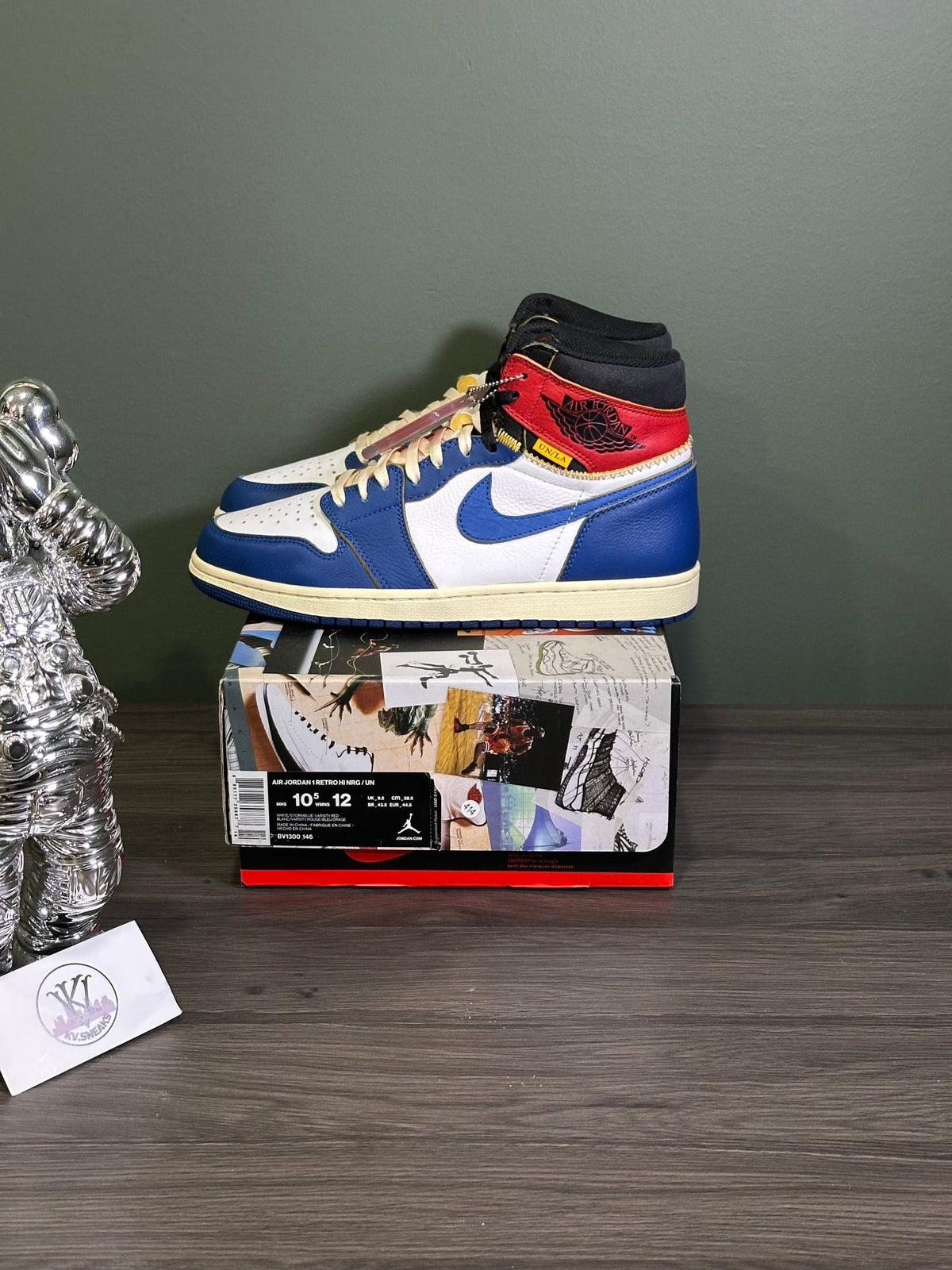 Jordan 1 Retro High Union Los Angeles Storm Blue