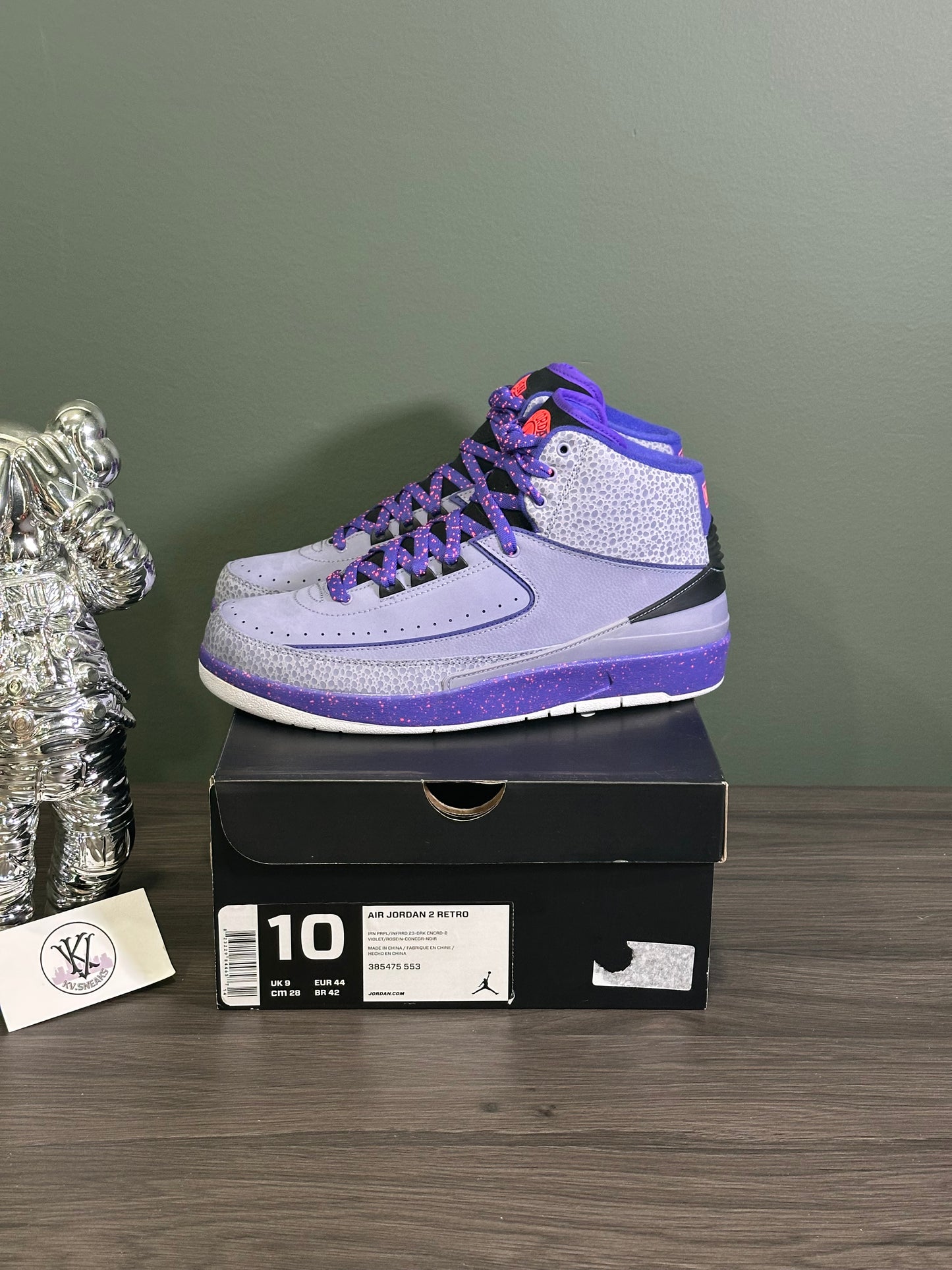 Jordan 2 Iron Purple