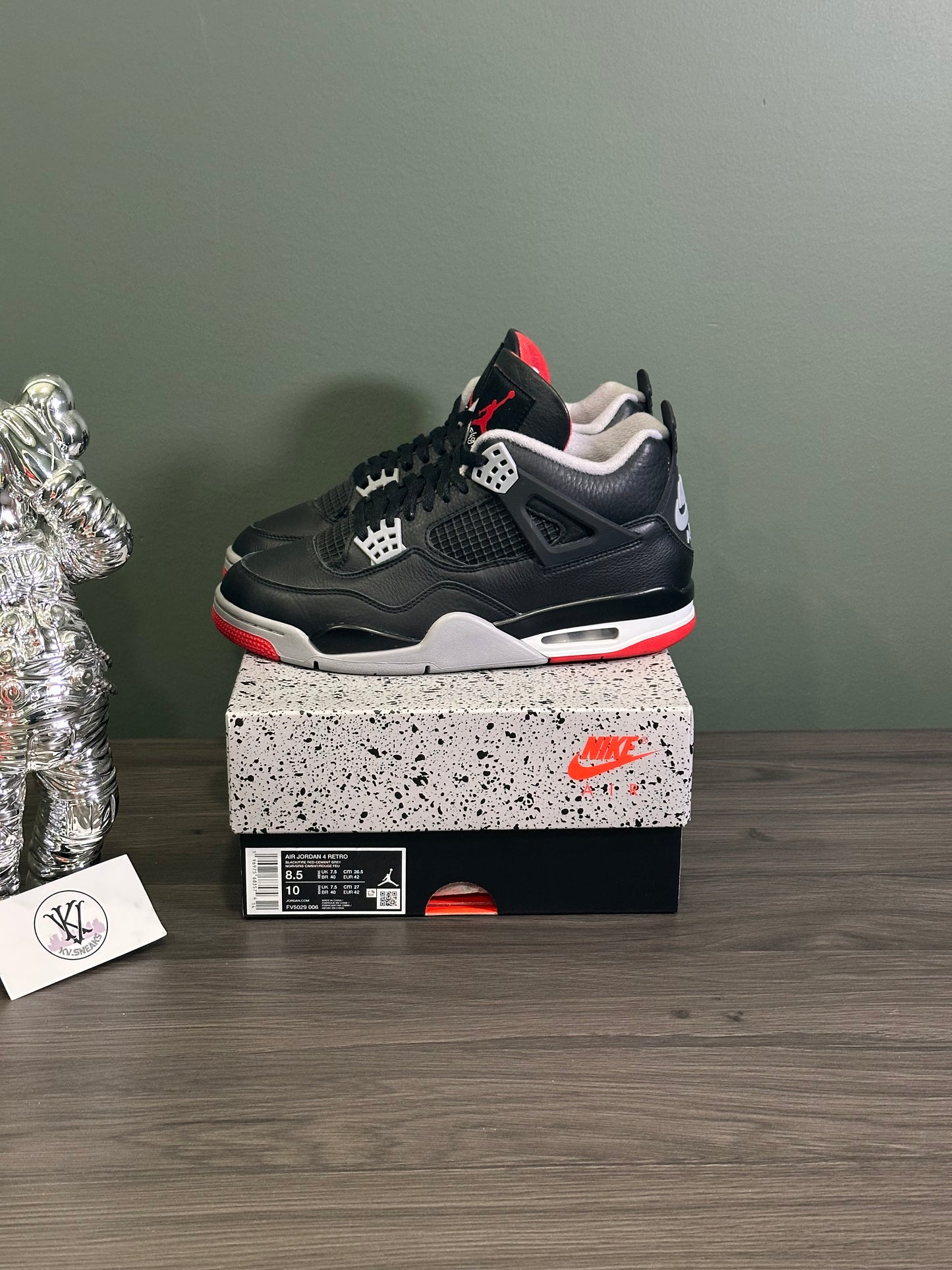 Jordan 4 Bred Reimagined