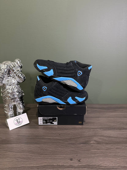 Jordan 14 Black University Blue (GS)