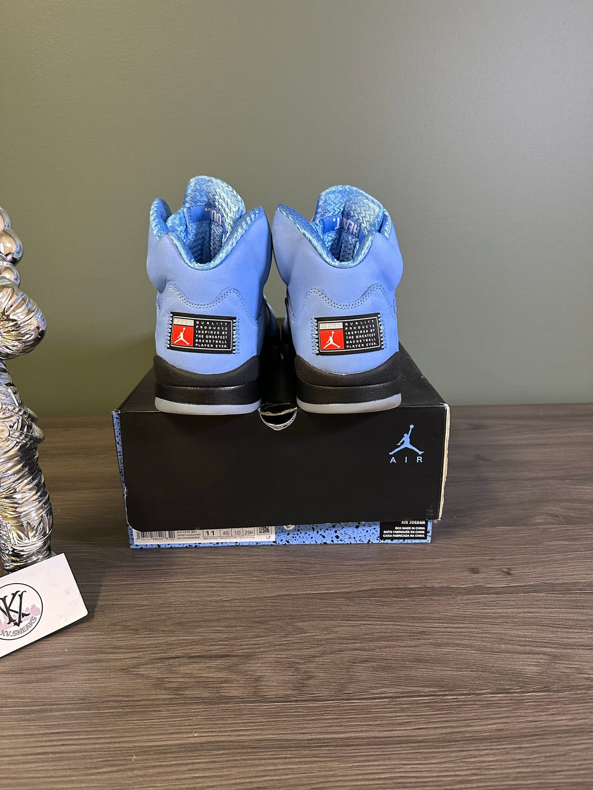 Jordan 5 Retro UNC University Blue