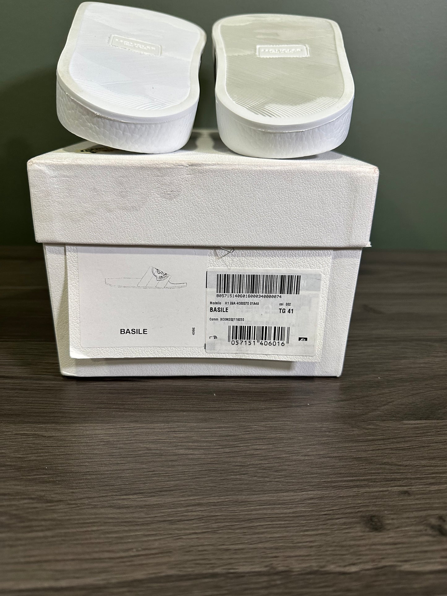 Moncler Basile Rubber Slide