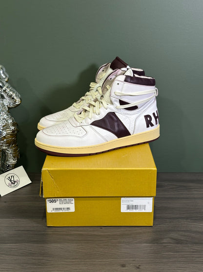 Rhude Rhecess High White Maroon