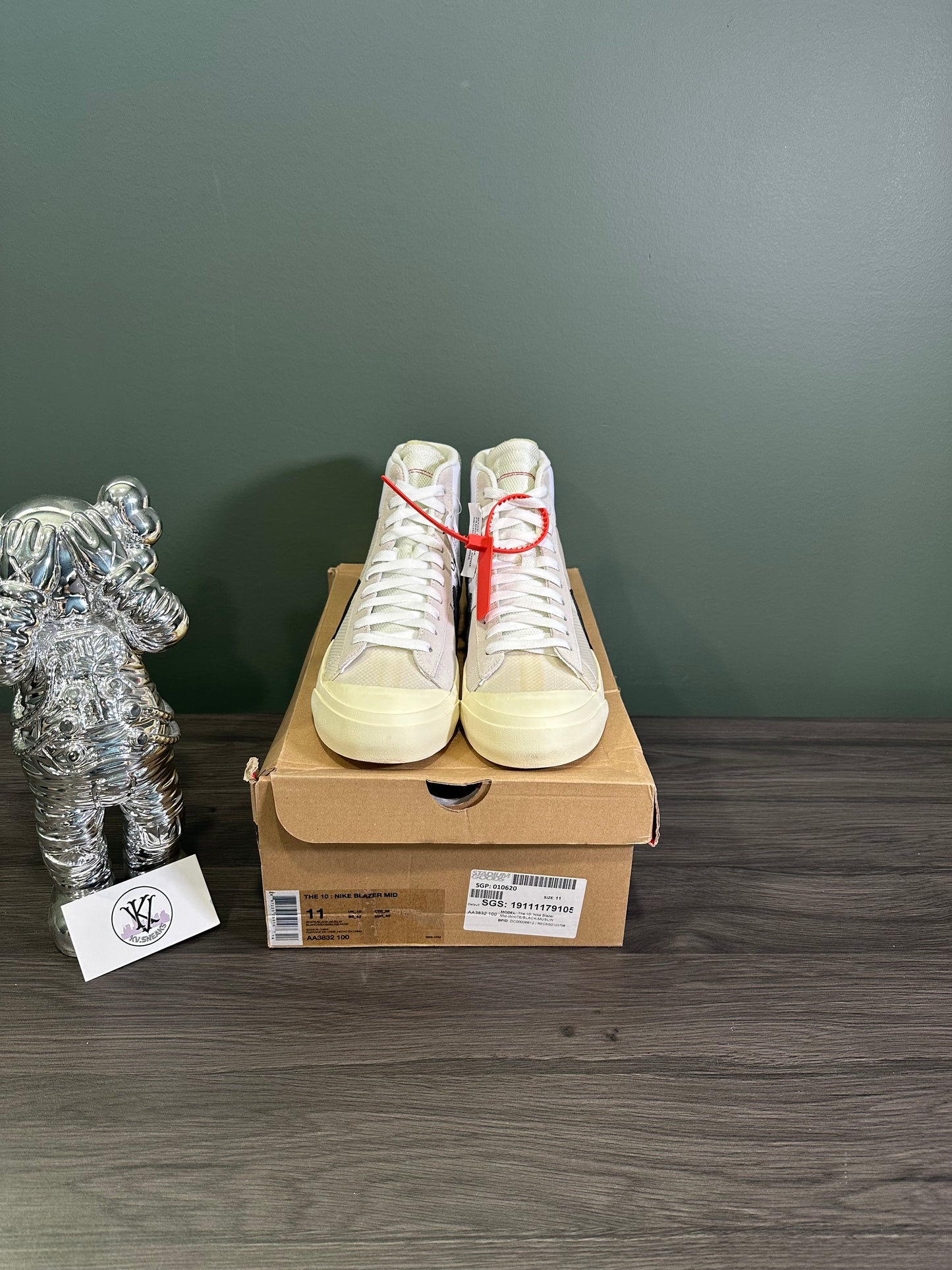 Blazer Mid Off-White The Ten