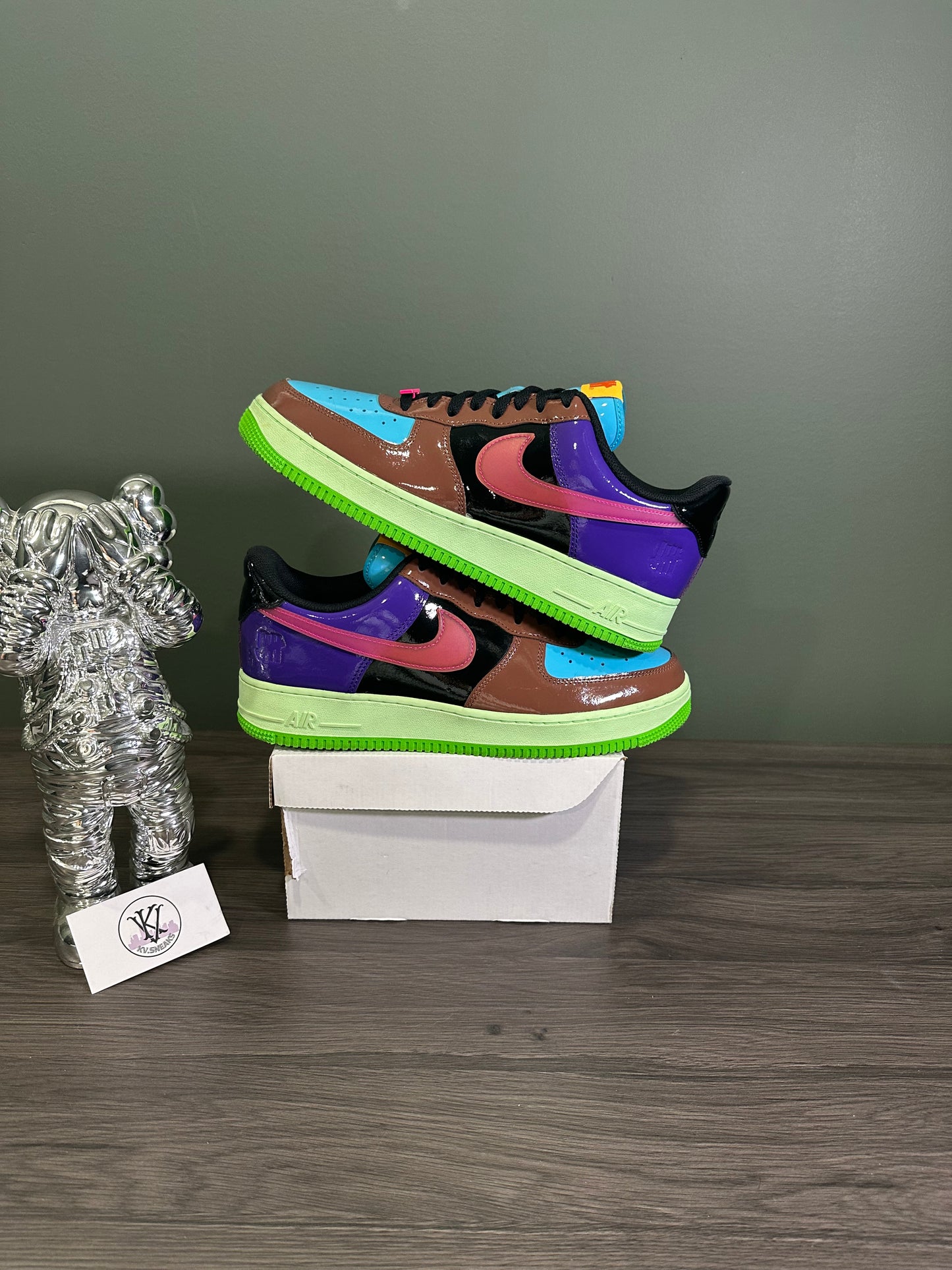 Air Force 1 Undefeated Multi-Patent Pink Prime