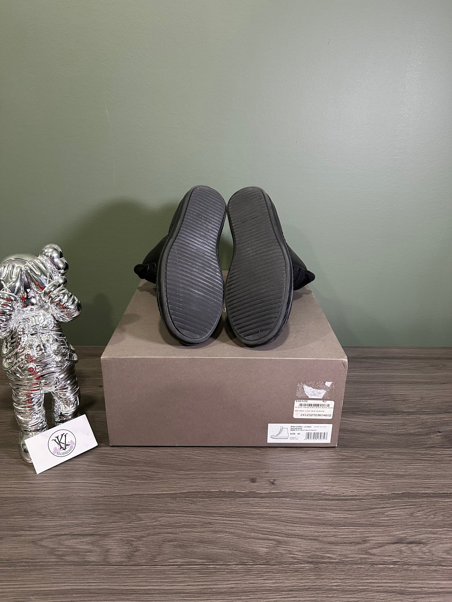 Rick Owens Black Temple Jumbolace