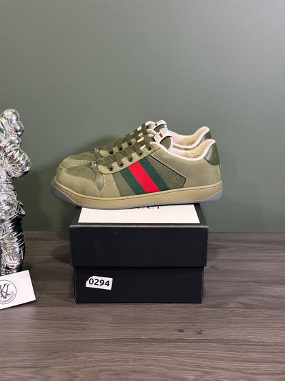 Gucci Screener Web-Stripe Green