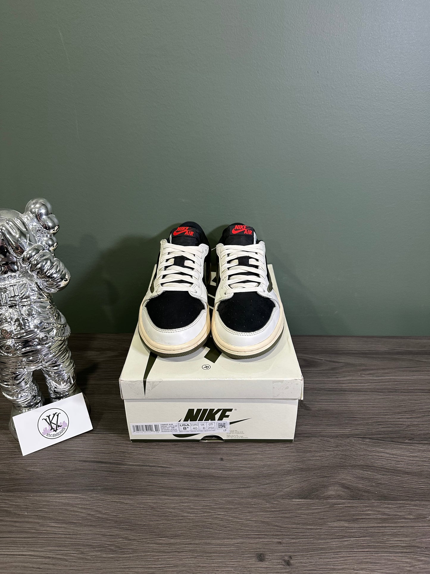 Jordan 1 Low Travis Scott Olive