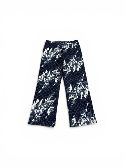 Louis Vuitton Monogram Floral Denim Jean