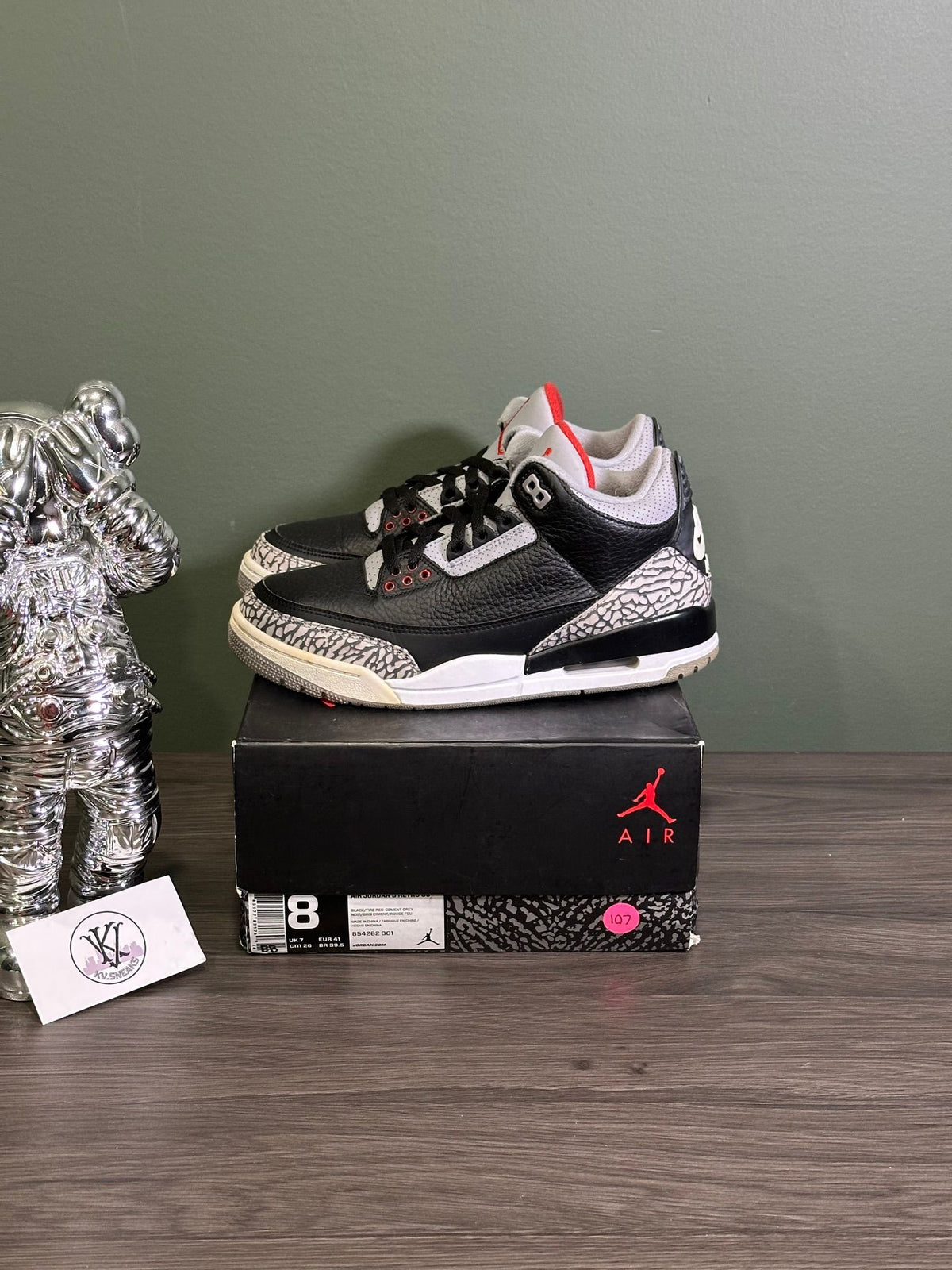 Jordan 3 Retro Black Cement (2018)