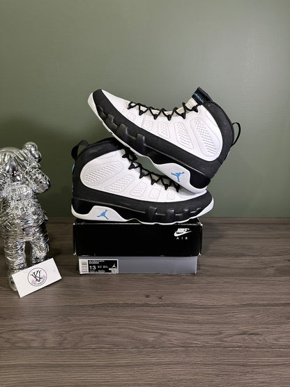 Jordan 9 University Blue