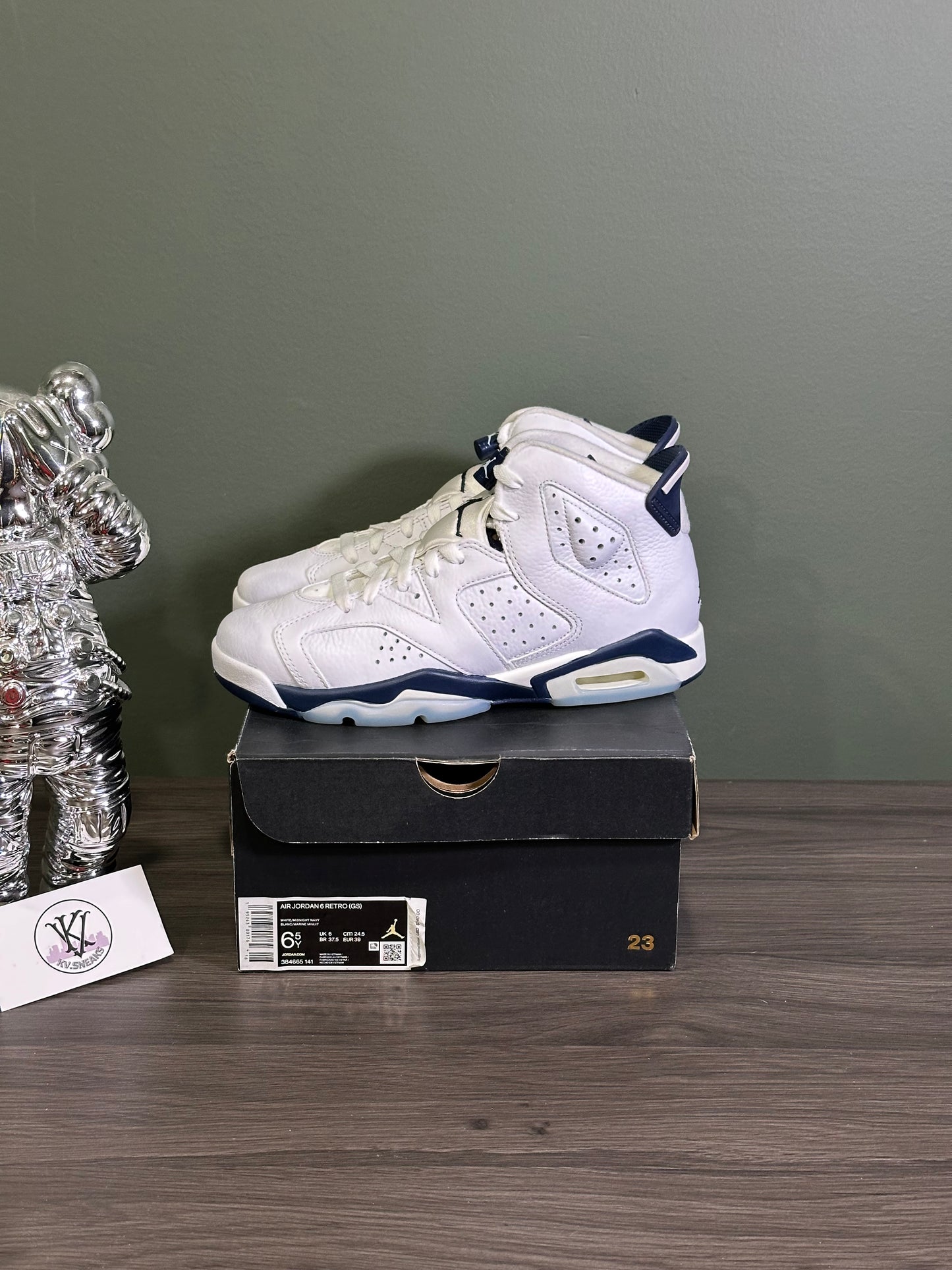 Jordan 6 Midnight Navy (GS)