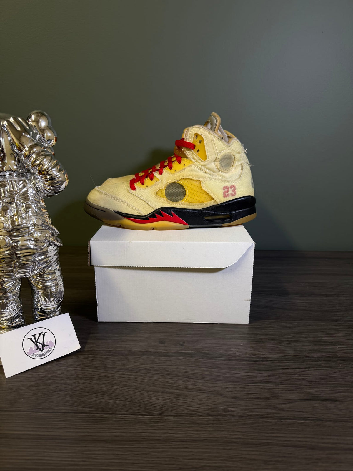 Jordan 5 Retro Off-White Sail