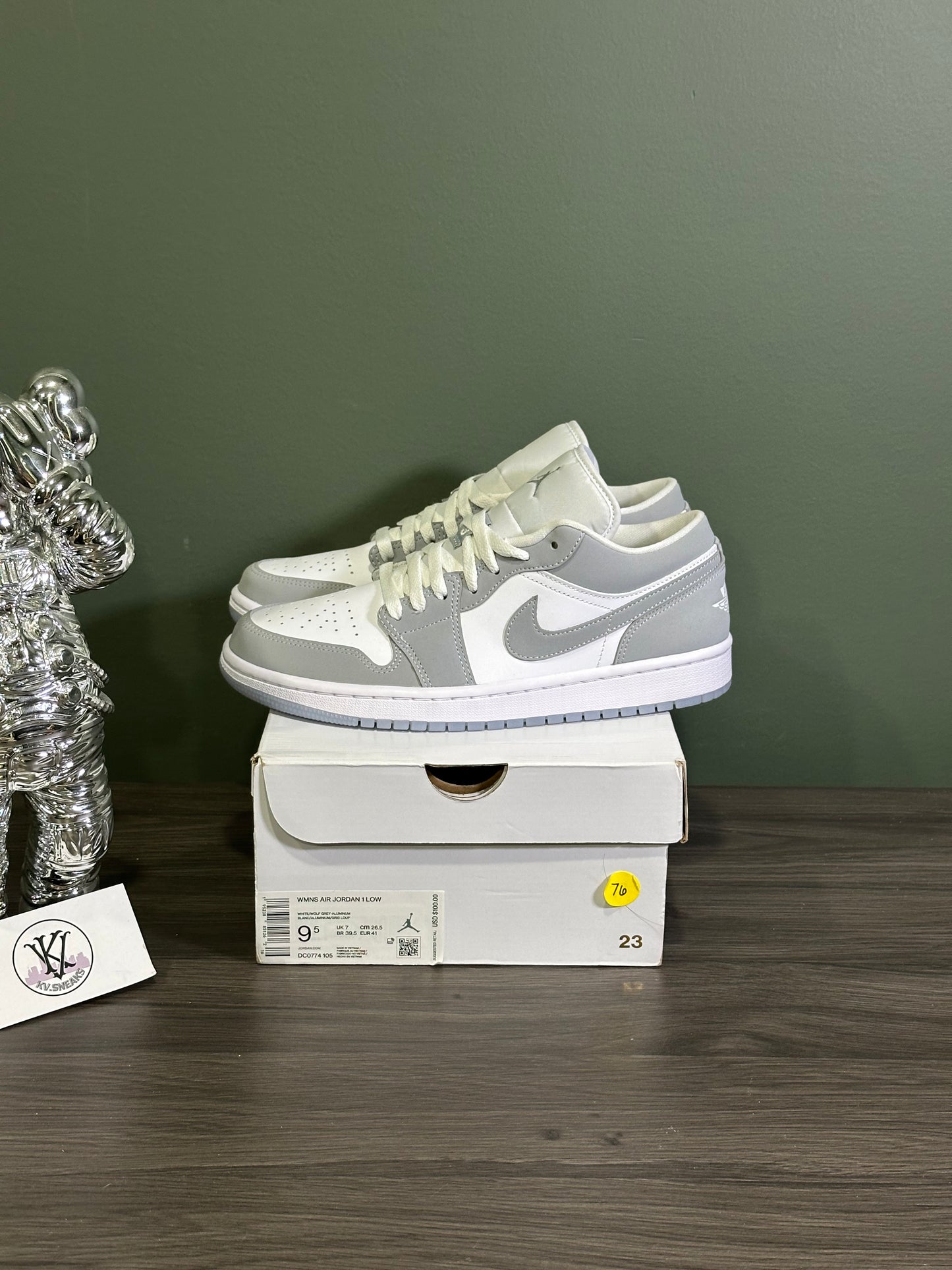 Jordan 1 Low Wolf Grey