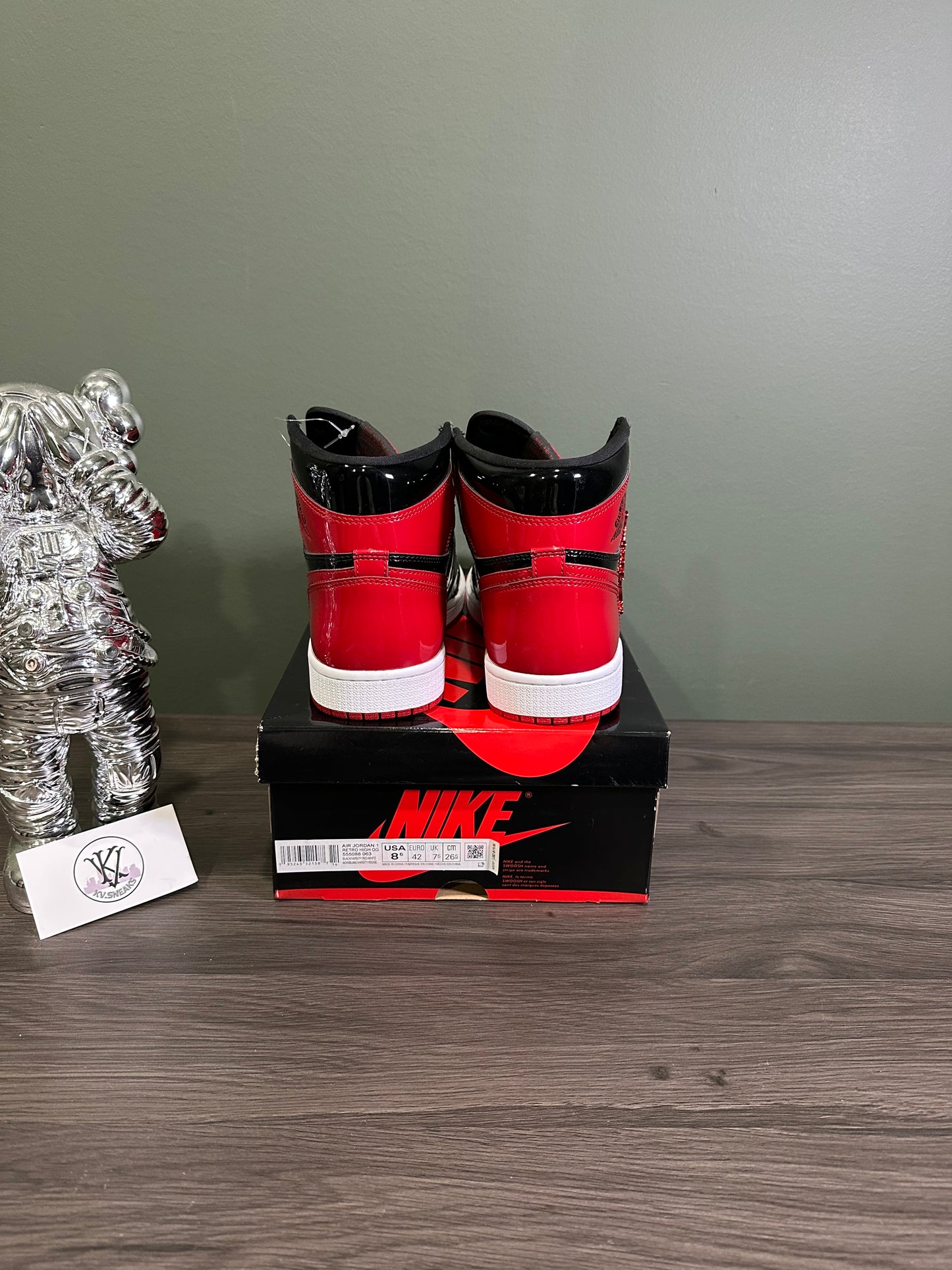 Jordan 1 High Patent Bred