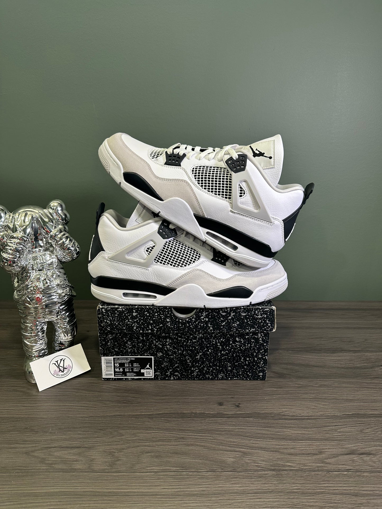 Jordan 4 Military Black