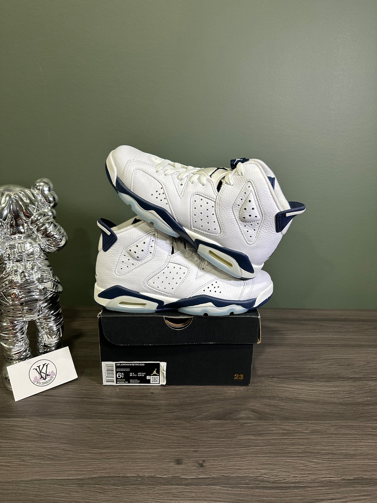 Jordan 6 Midnight Navy (GS)
