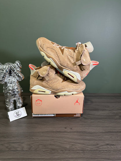 Jordan 6 Travis Scott Khaki