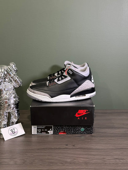 Jordan 3 Black Cement 2024