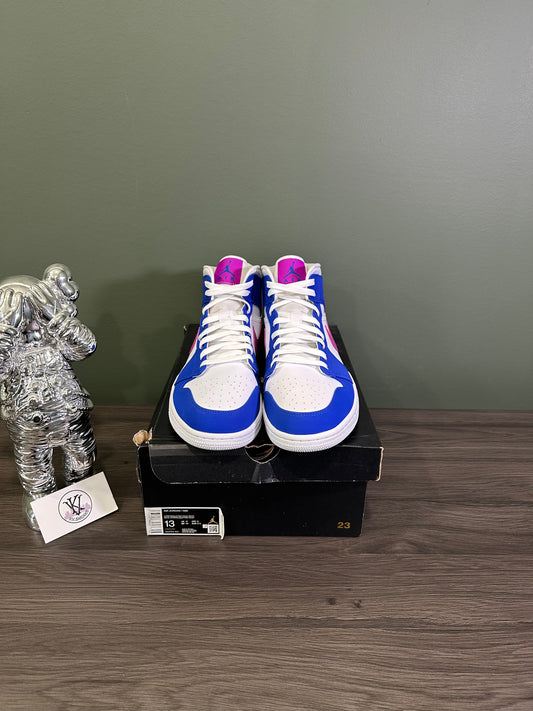 Jordan 1 Mid Hyper Royal Hyper Violet