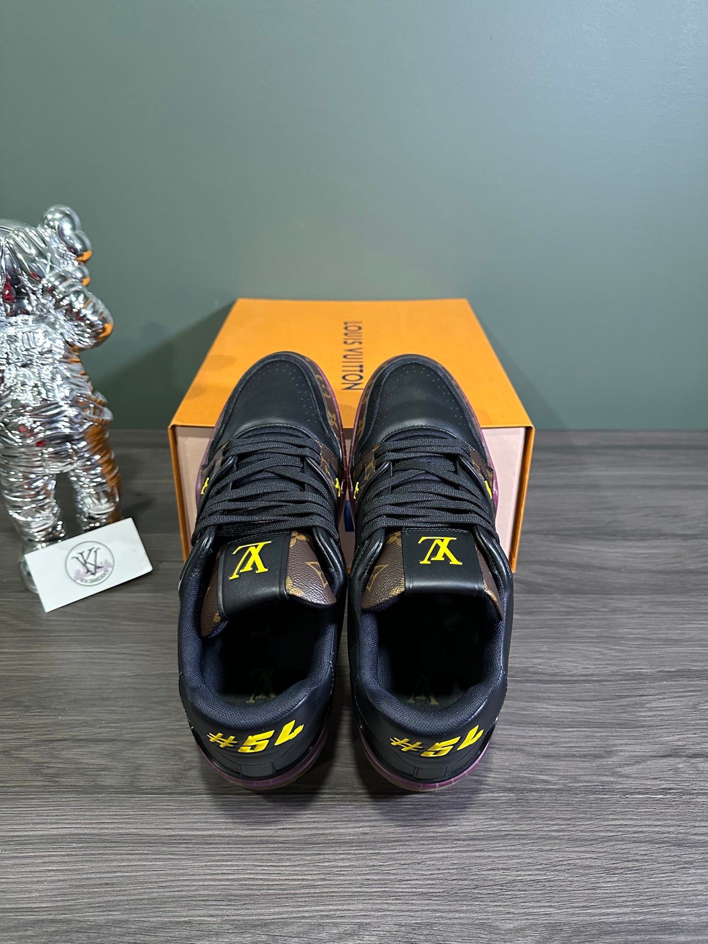 Louis Vuitton Trainer Purple Monogram