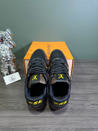 Louis Vuitton Trainer Purple Monogram