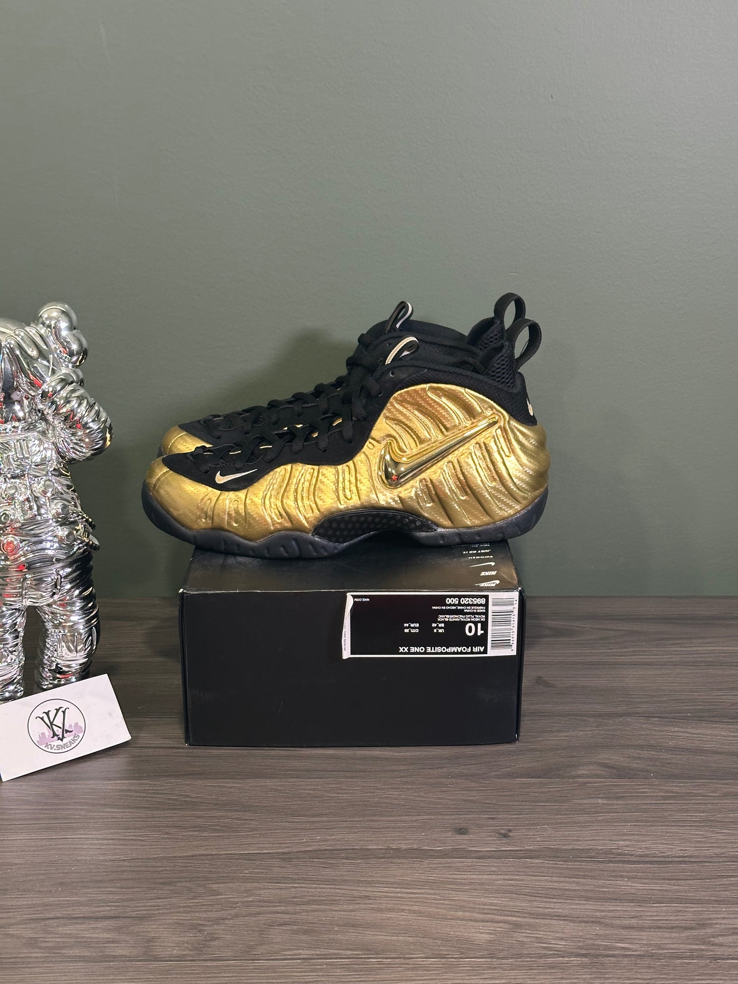 Air Foamposite Pro Metallic Gold