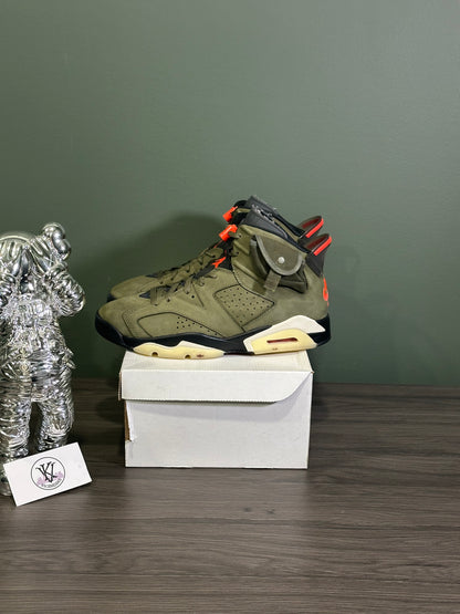 Jordan 6 Travis Scott Olive