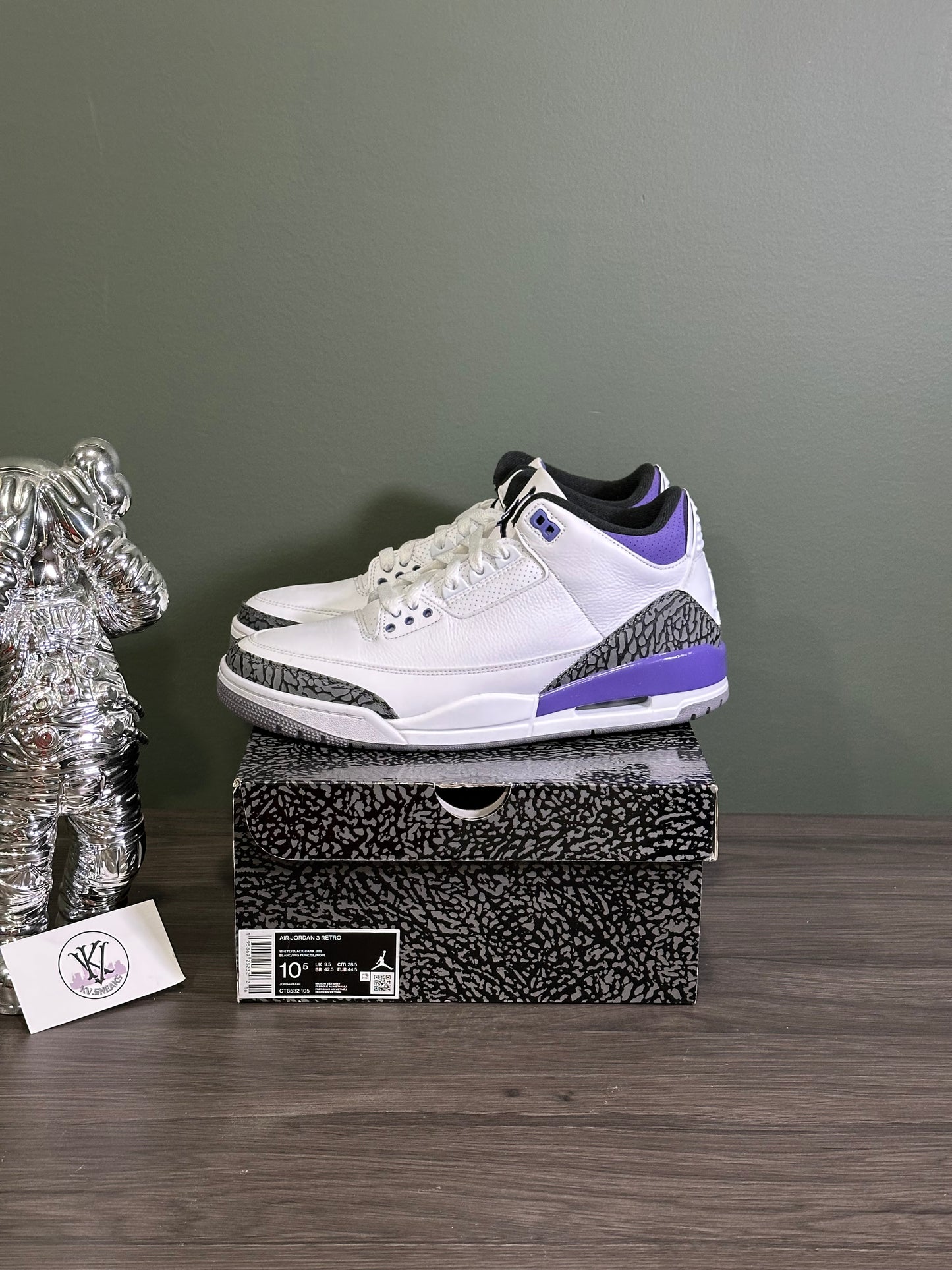 Jordan 3 Dark Iris
