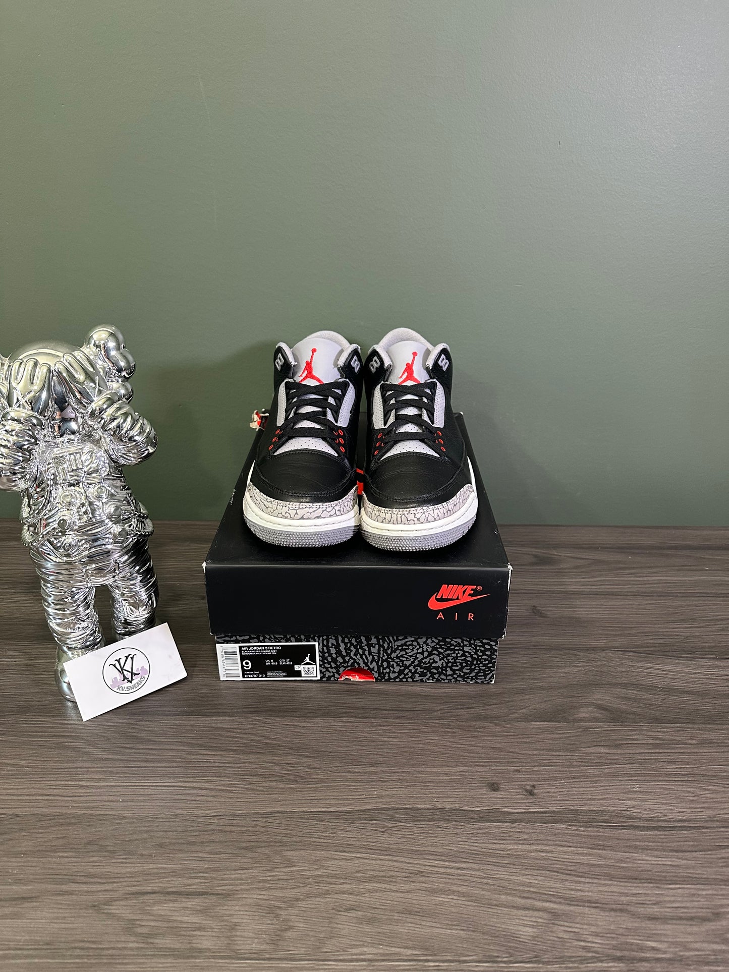 Jordan 3 Black Cement 2024