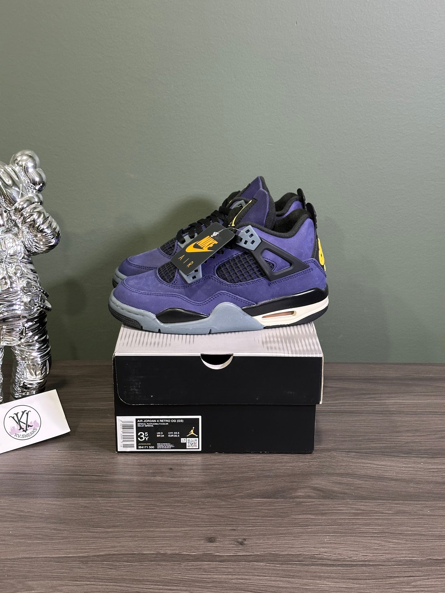 Jordan 4 Lakers (GS)