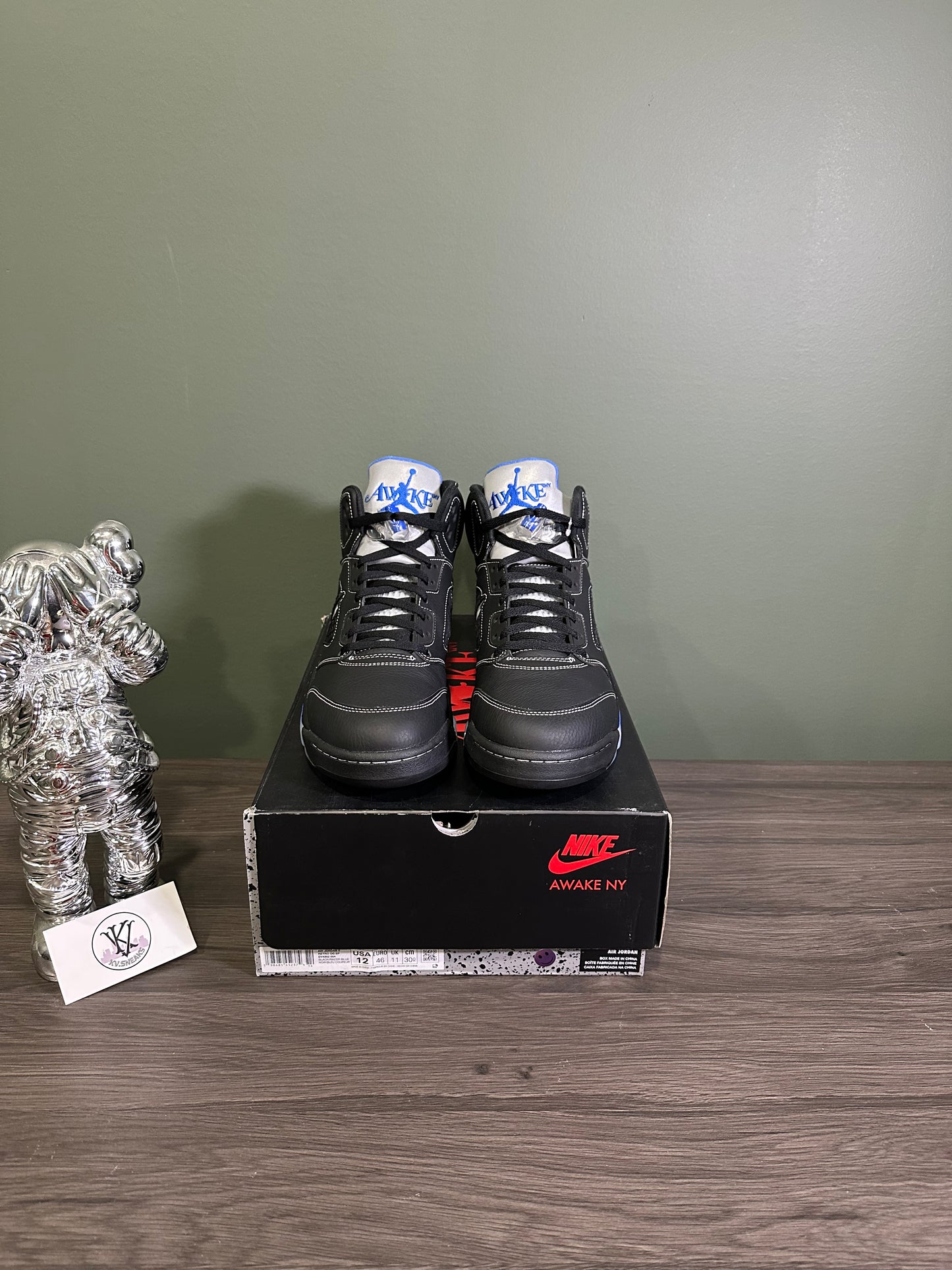 Jordan 5 Awake NY Black