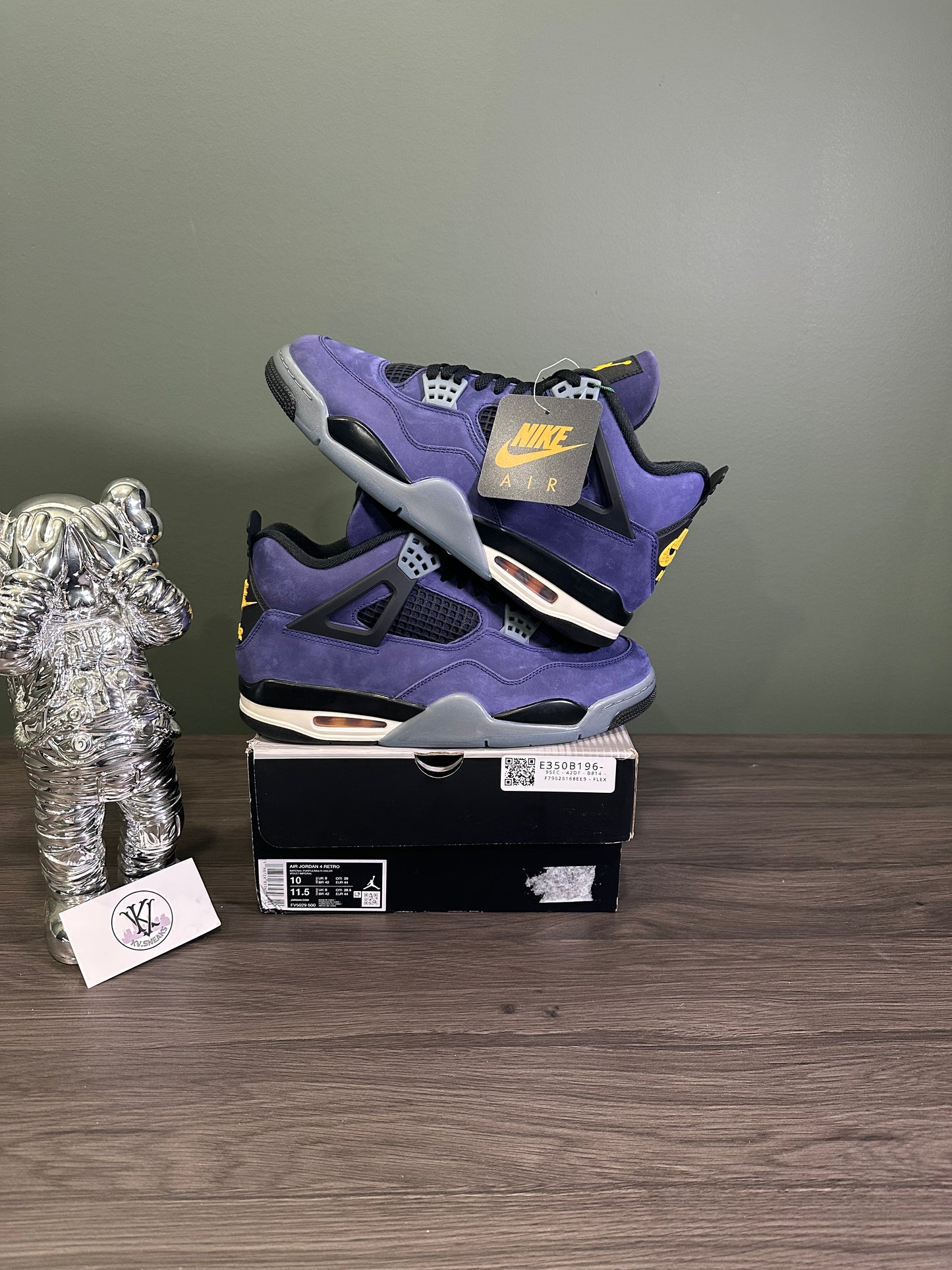 Jordan 4 Lakers