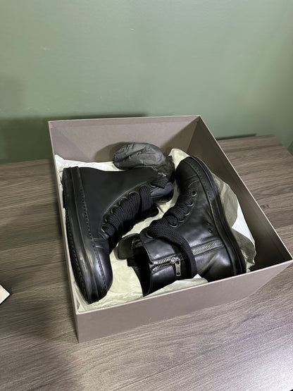 Rick Owens Black Temple Jumbolace