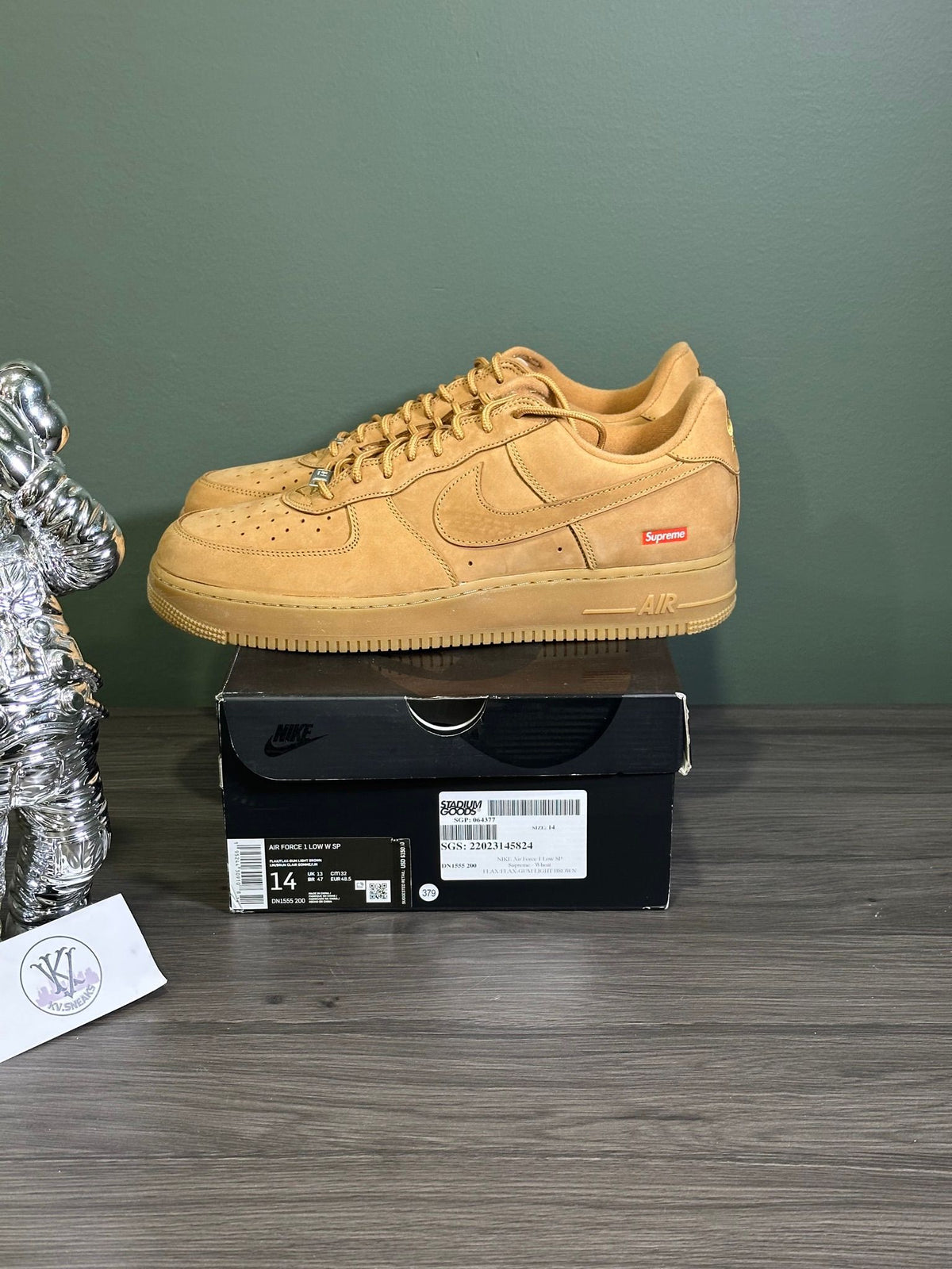 Nike Air Force 1 Low SP Supreme Wheat