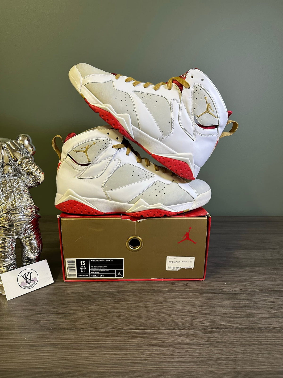 Jordan 7 Retro Hare YOTR (2011)
