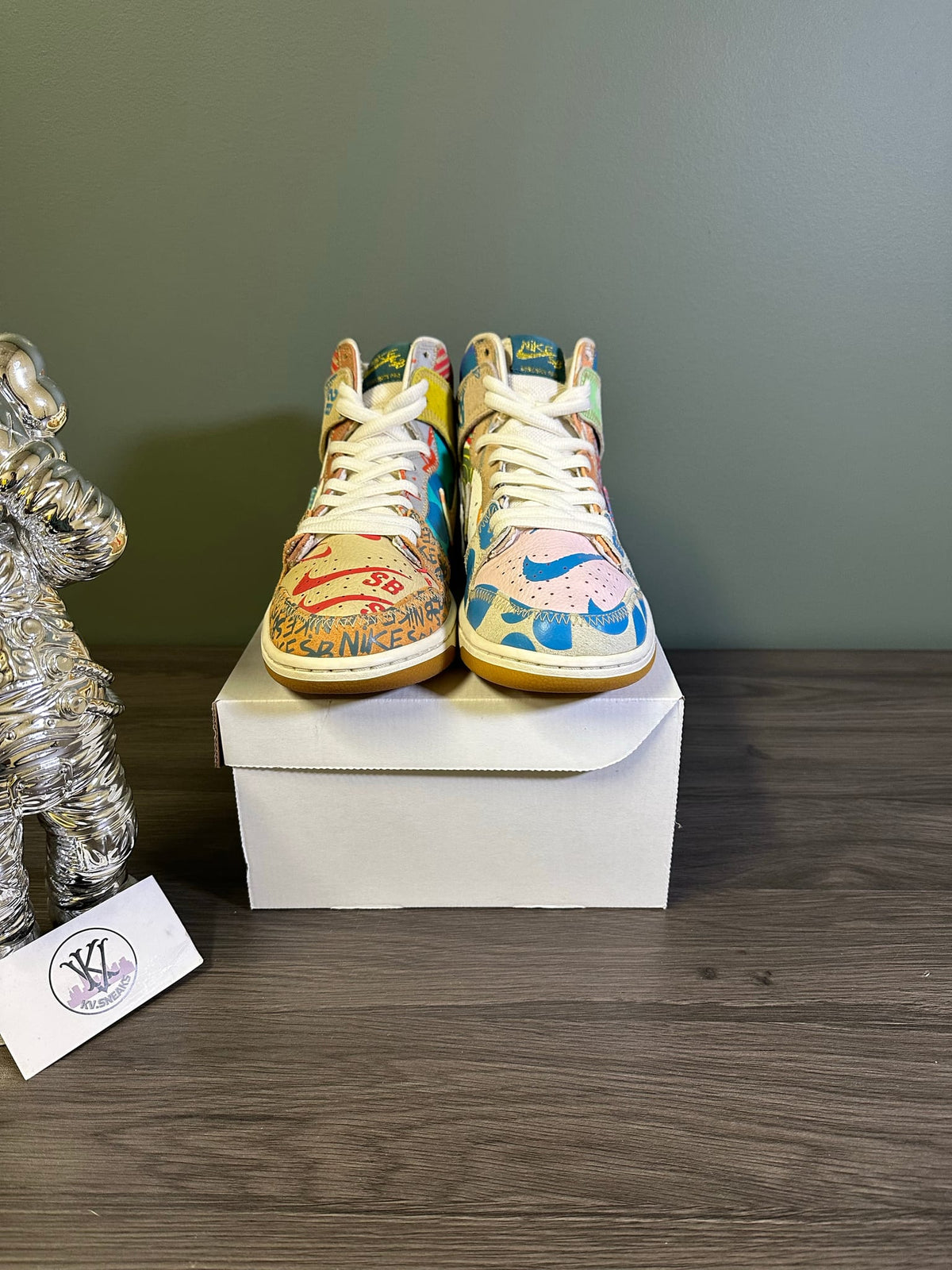 Nike SB Dunk High Thomas Campbell What the Dunk