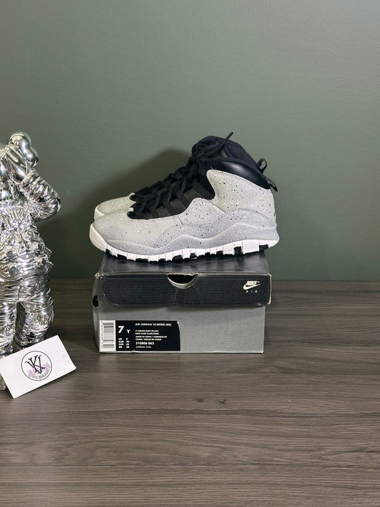 Jordan 10 Retro Light Smoke Grey (GS)