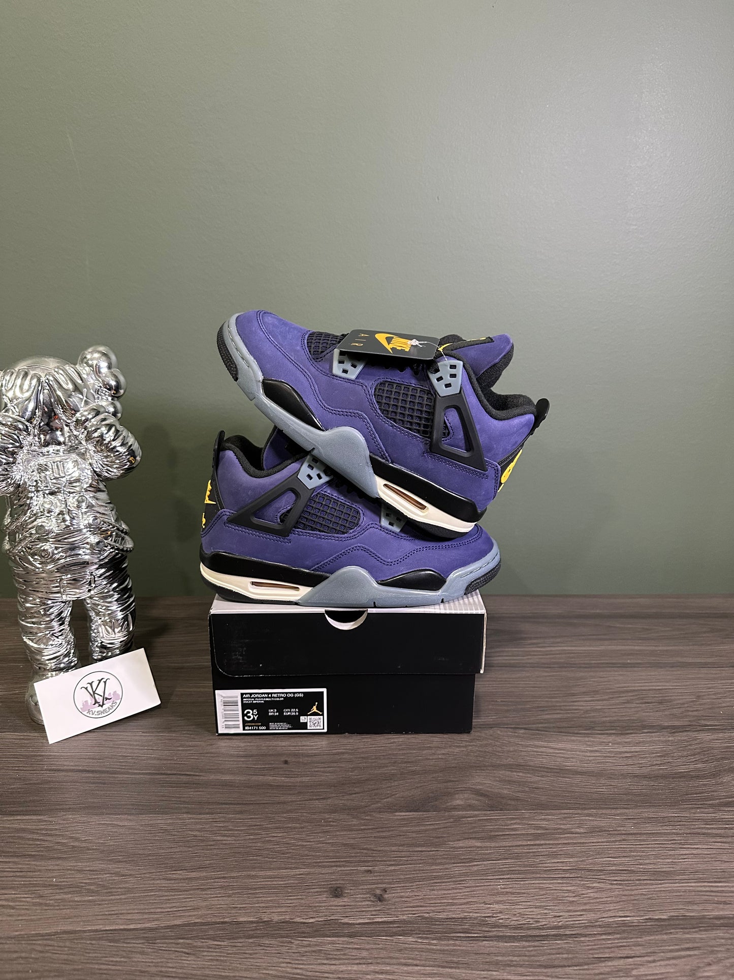 Jordan 4 Lakers (GS)