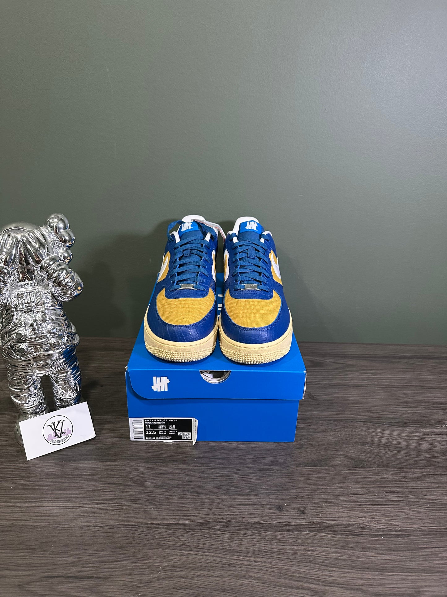 Air Force 1 Undefeated Blue Yellow