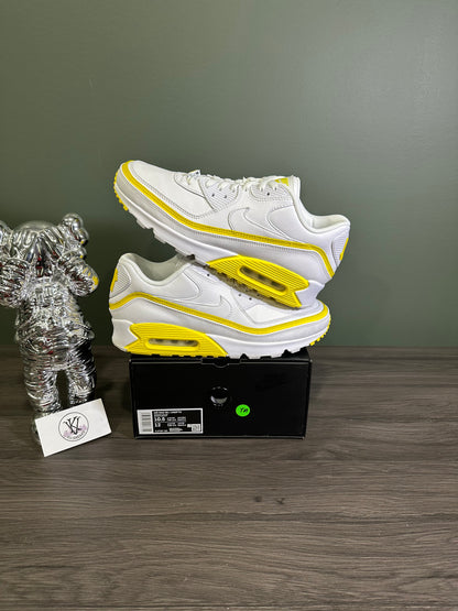 Air Max 90 Undefeated White Optic Yellow